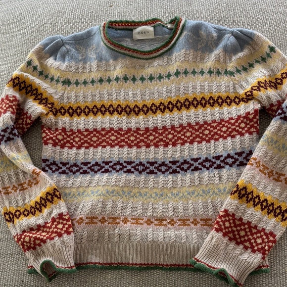 Doen Multicolor Striped Women's Sweater - Picture 1 of 1